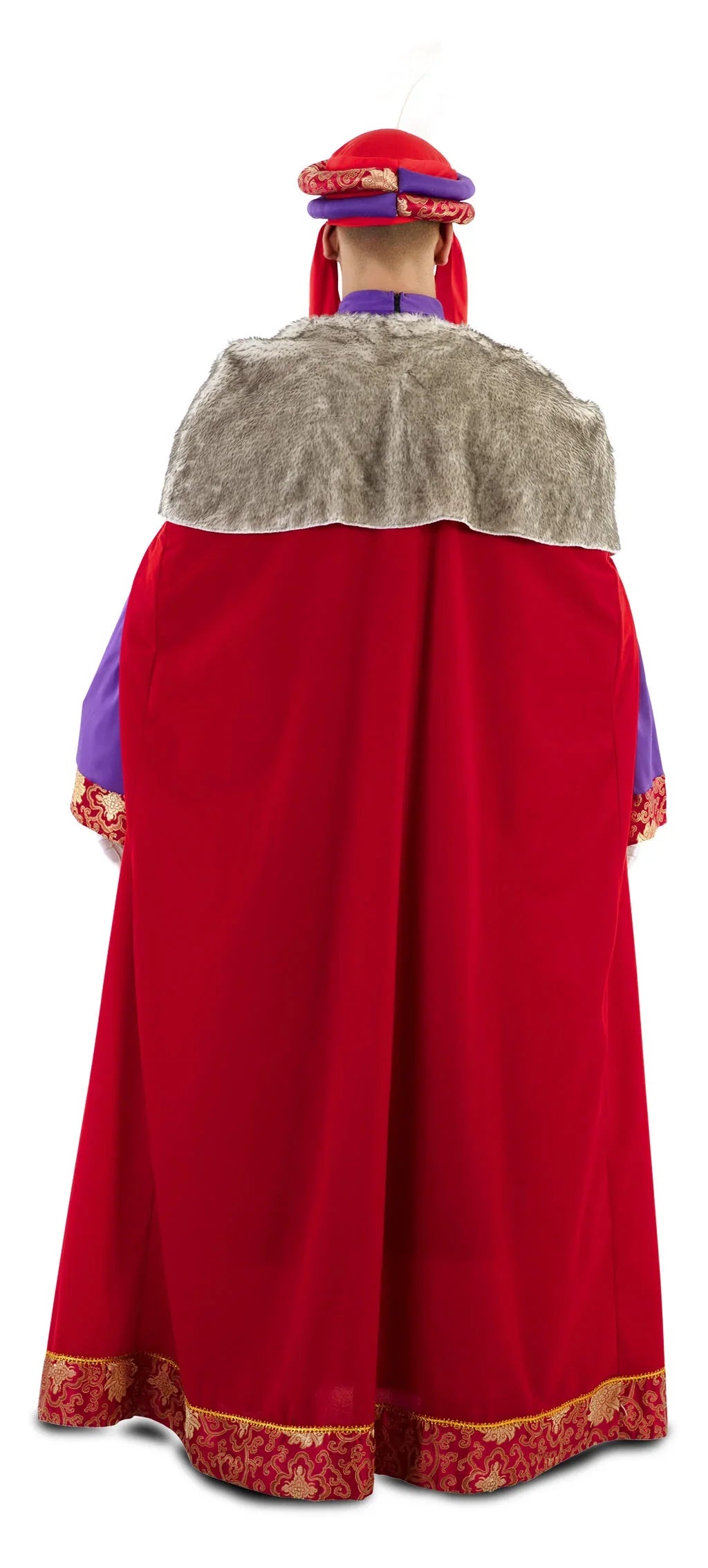 Disfraz de Rey Mago Rojo Clásico para Hombre Reyes Magos y Pajes EuroCarnavales