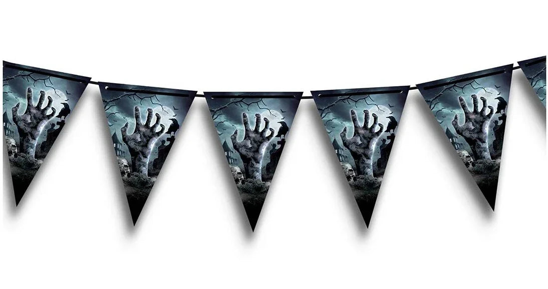 Guirnalda Noche de los Muertos Vivientes Guirnaldas de Halloween Guirca