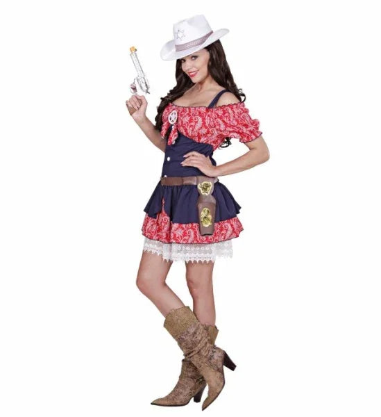 Disfraz de Cowgirl Indios y Vaqueros Widmann