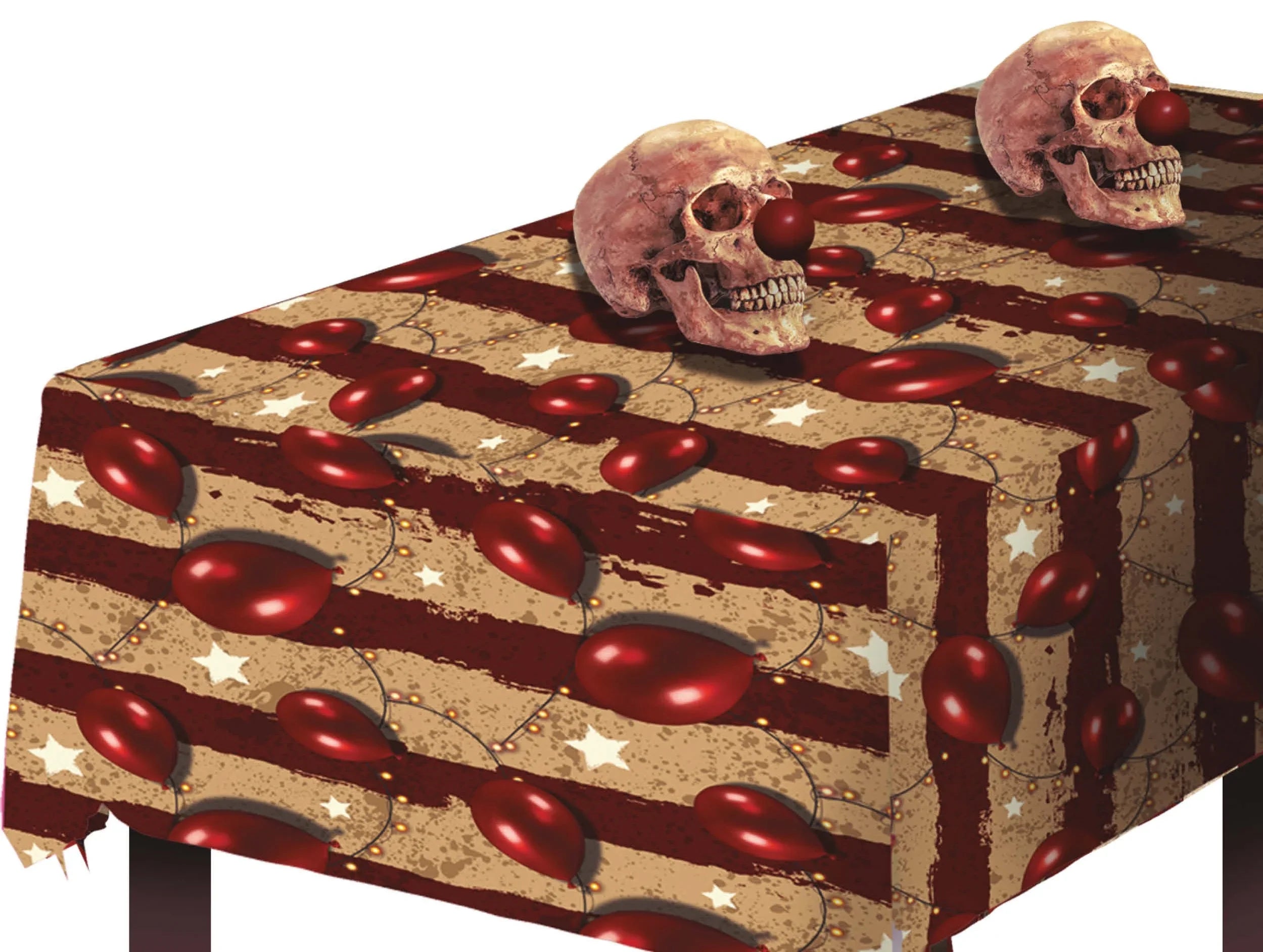 Mantel Circo Payaso Asesino para Decoración de Halloween Guirnaldas de Halloween Guirca