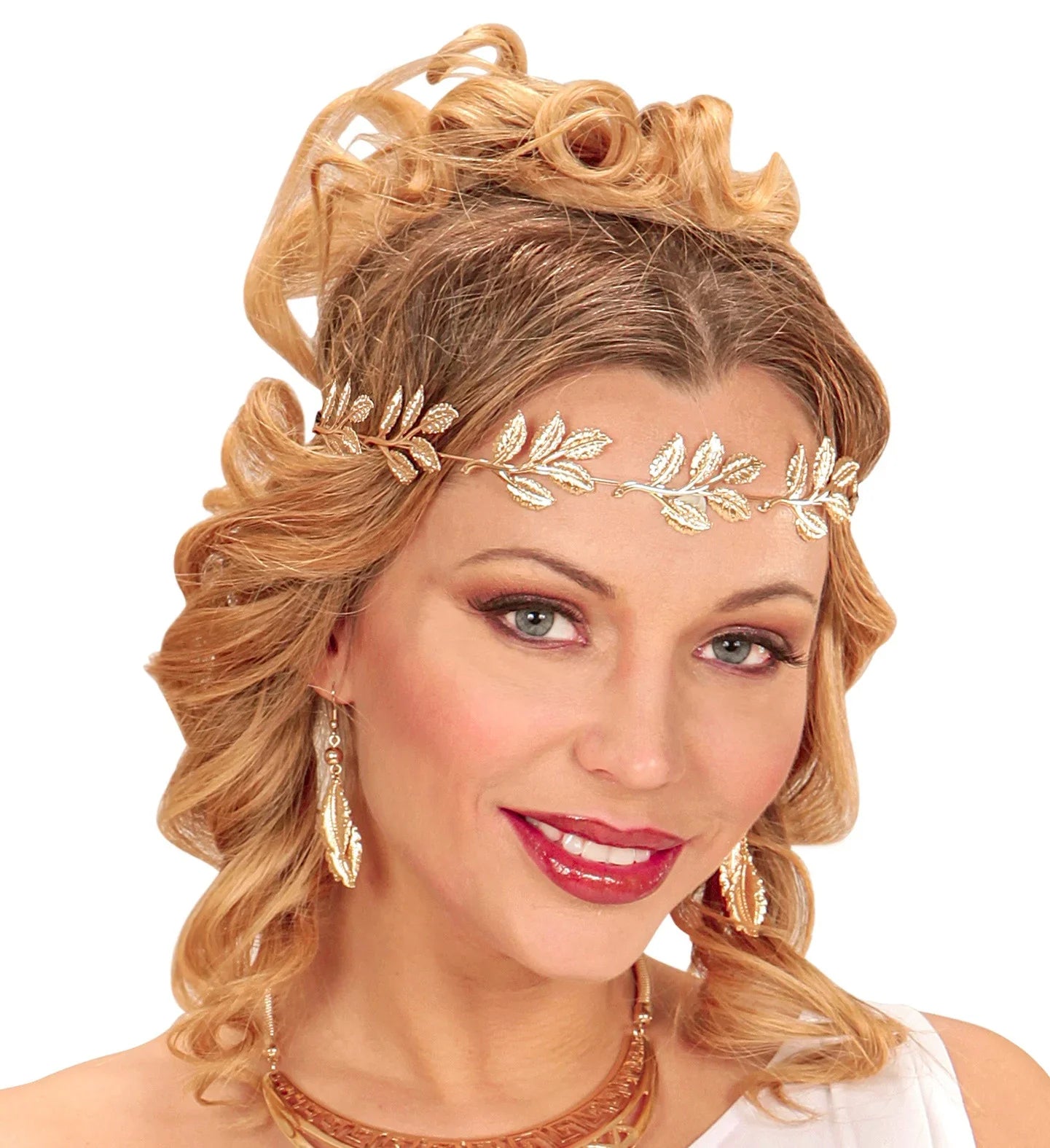 Corona de Laurel Metálica Accesorios para la Cabeza Widmann