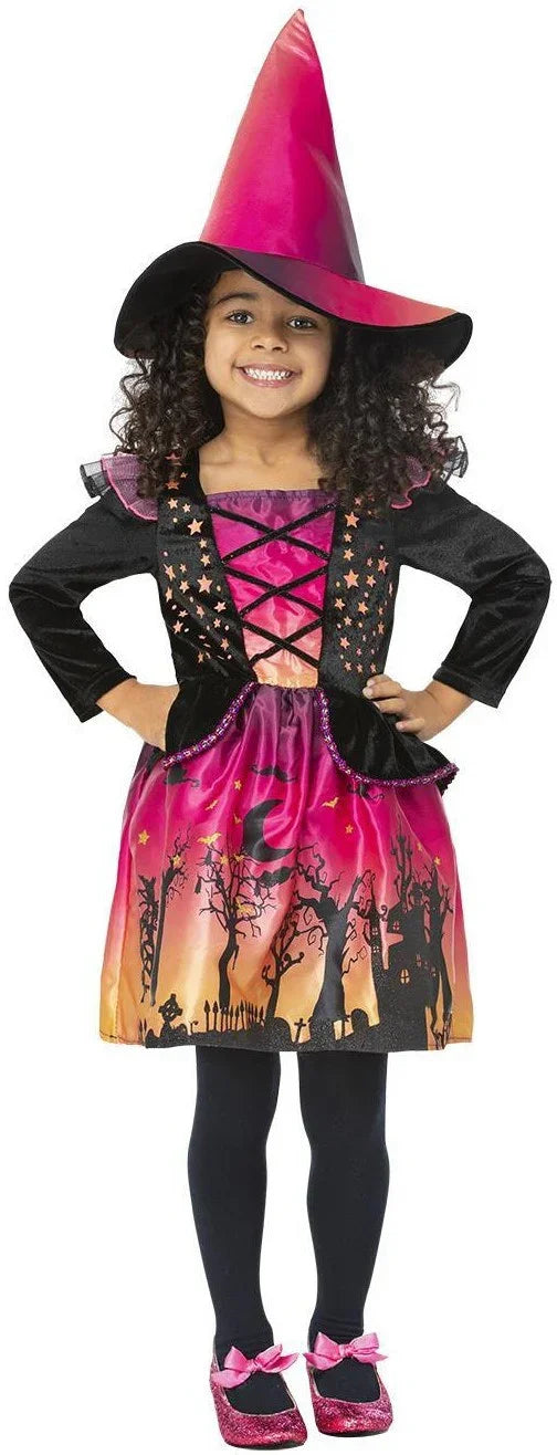 Disfraz de Bruja del Crepúsculo para Niña Brujas Smiffys