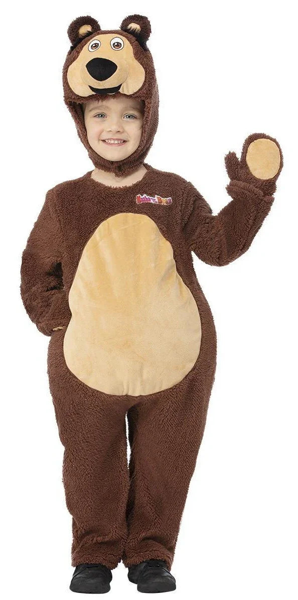 Disfraz de Oso de Masha y el Oso para Niño Cuentos y Dibujos Animados Smiffys