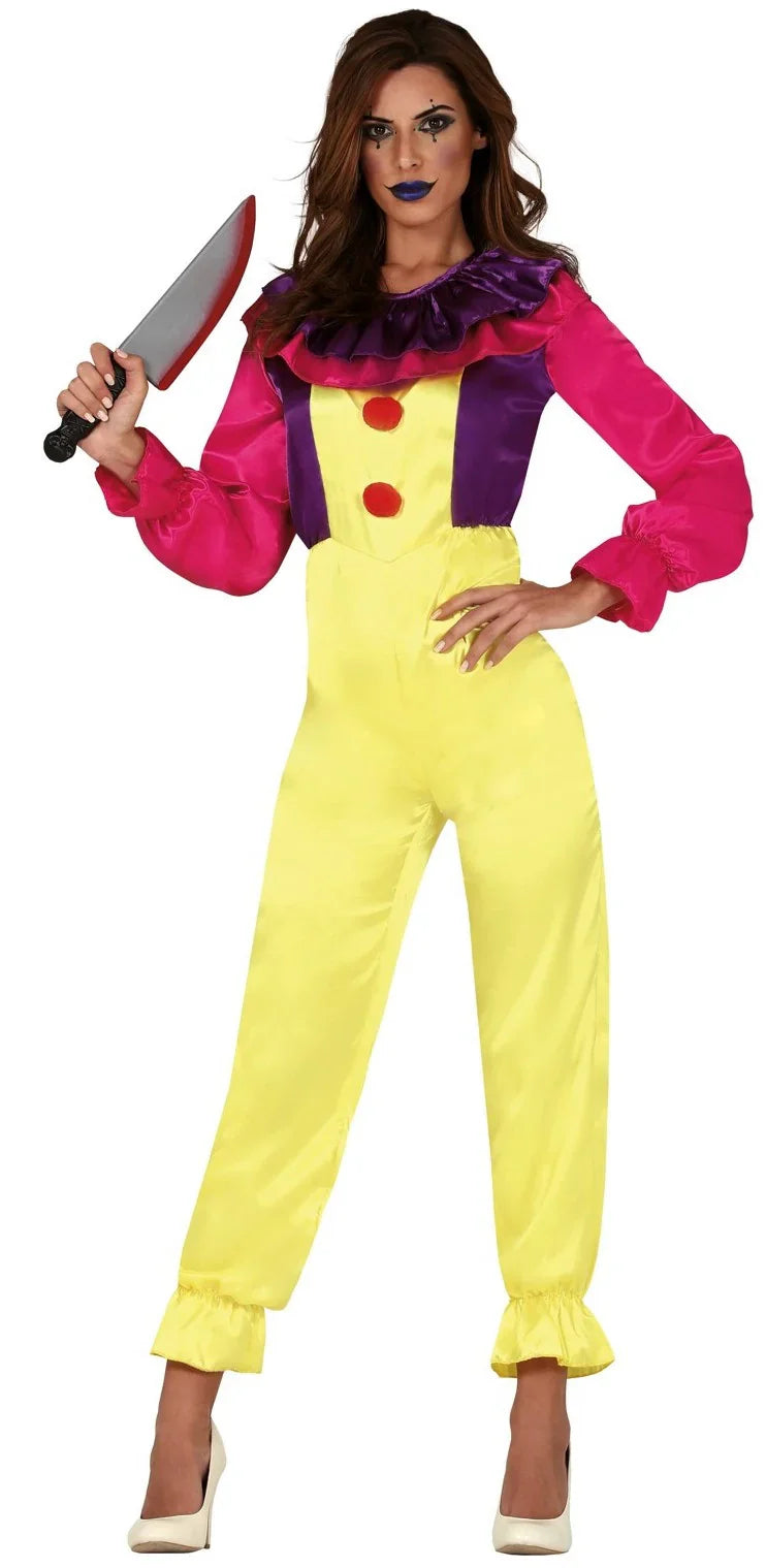 Disfraz de Payasa Asesina Penny Clásica para Mujer Pennywise Guirca
