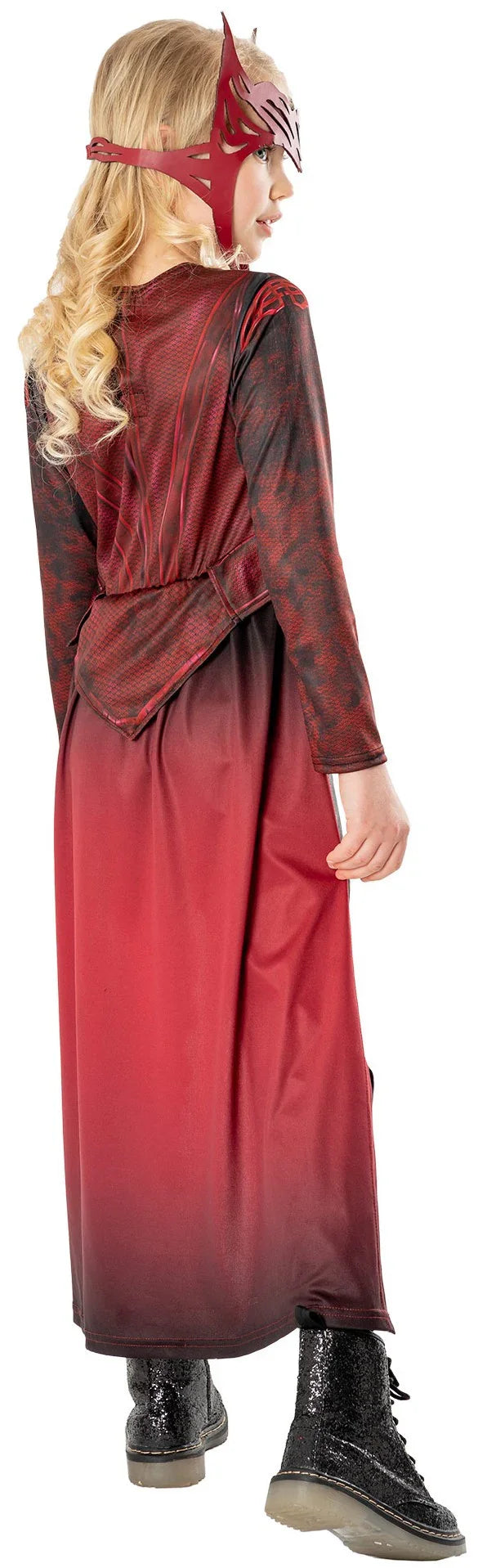 Disfraz de Bruja Escarlata para Niña Bruja Escarlata Rubies