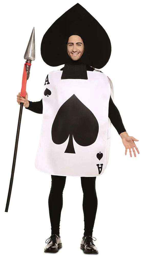 Disfraces para Grupo de Carta de As de Póker Cartas Poker Disfraces Simon