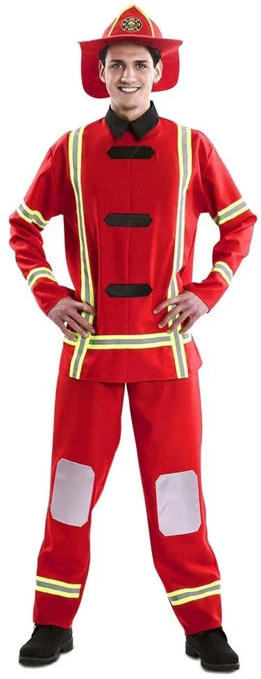 Disfraces para Grupo de Bomberos Rojos Bombero Disfraces Simon