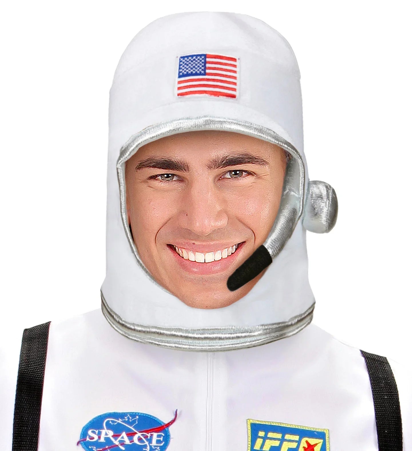 Gorro de Astronauta Blanco con Micro Sombreros y Gorros Widmann