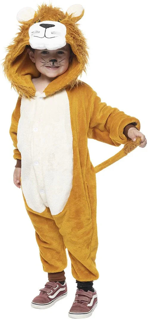 Disfraz de León Molón de Peluche para Niño León Rubies