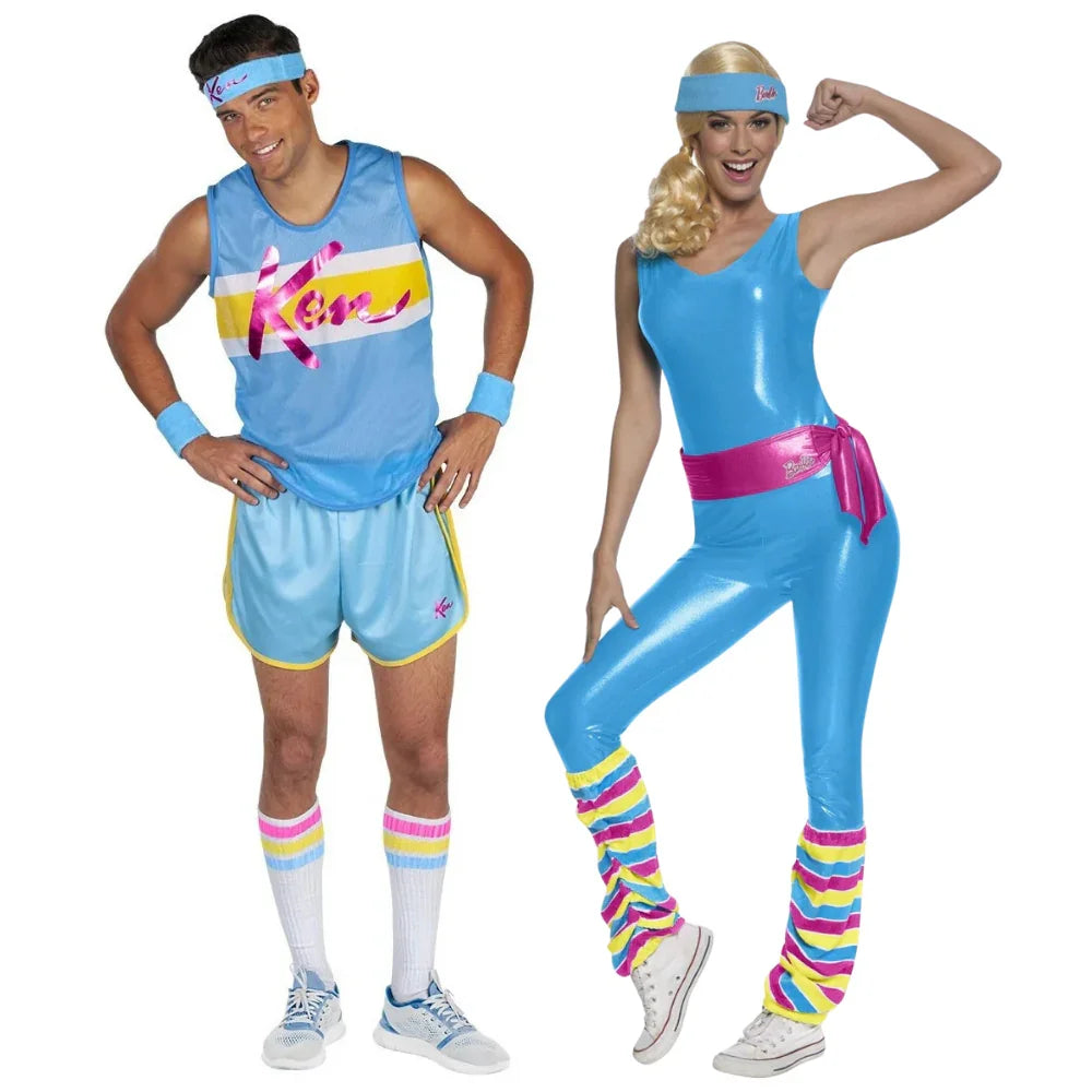 Disfraces en Pareja de Barbie y Ken Gimnastas Barbie Disfraces Simon