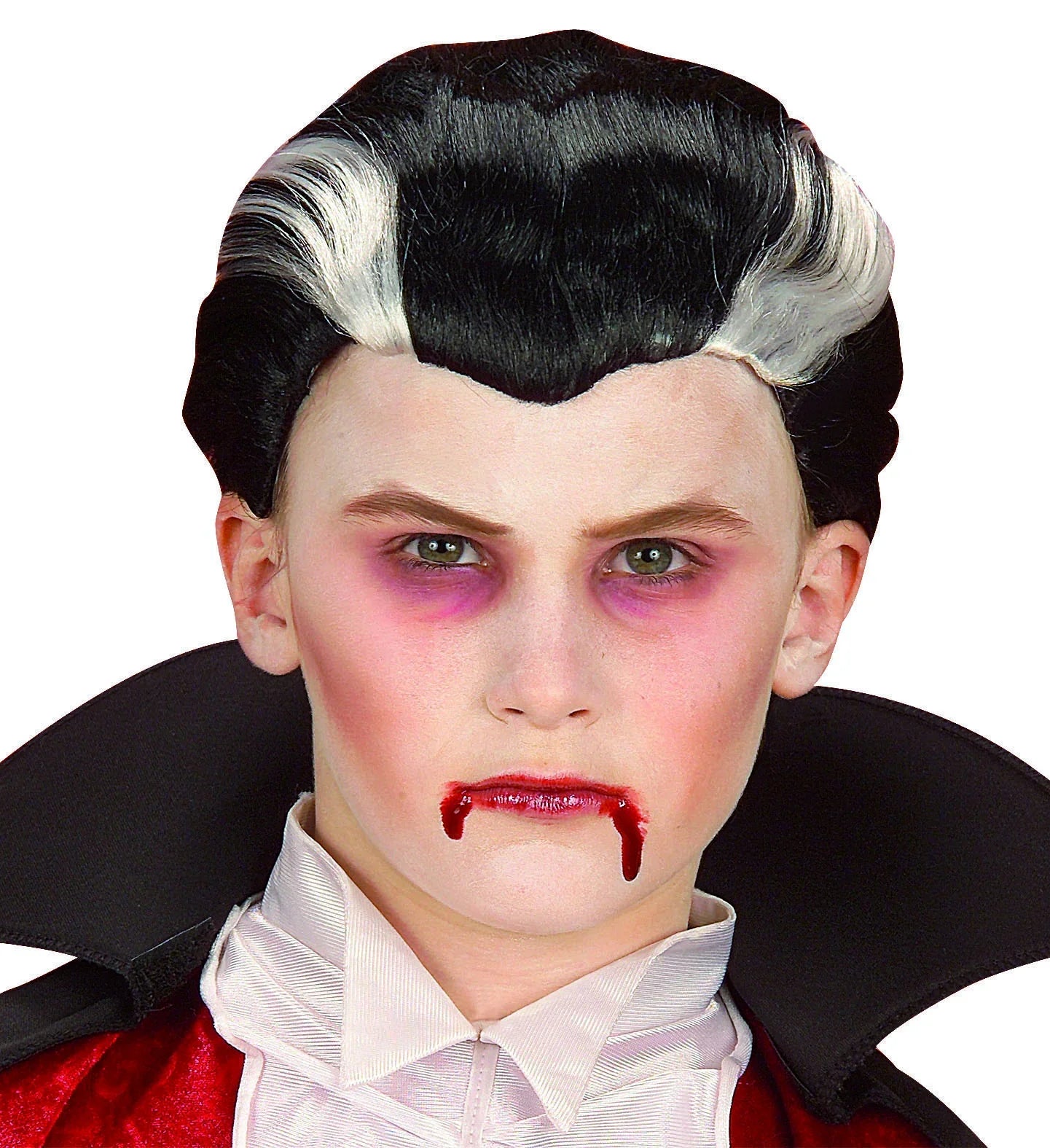 Peluca de Vampiro Conde Drácula para Niño Vampiros y vampiresas Widmann