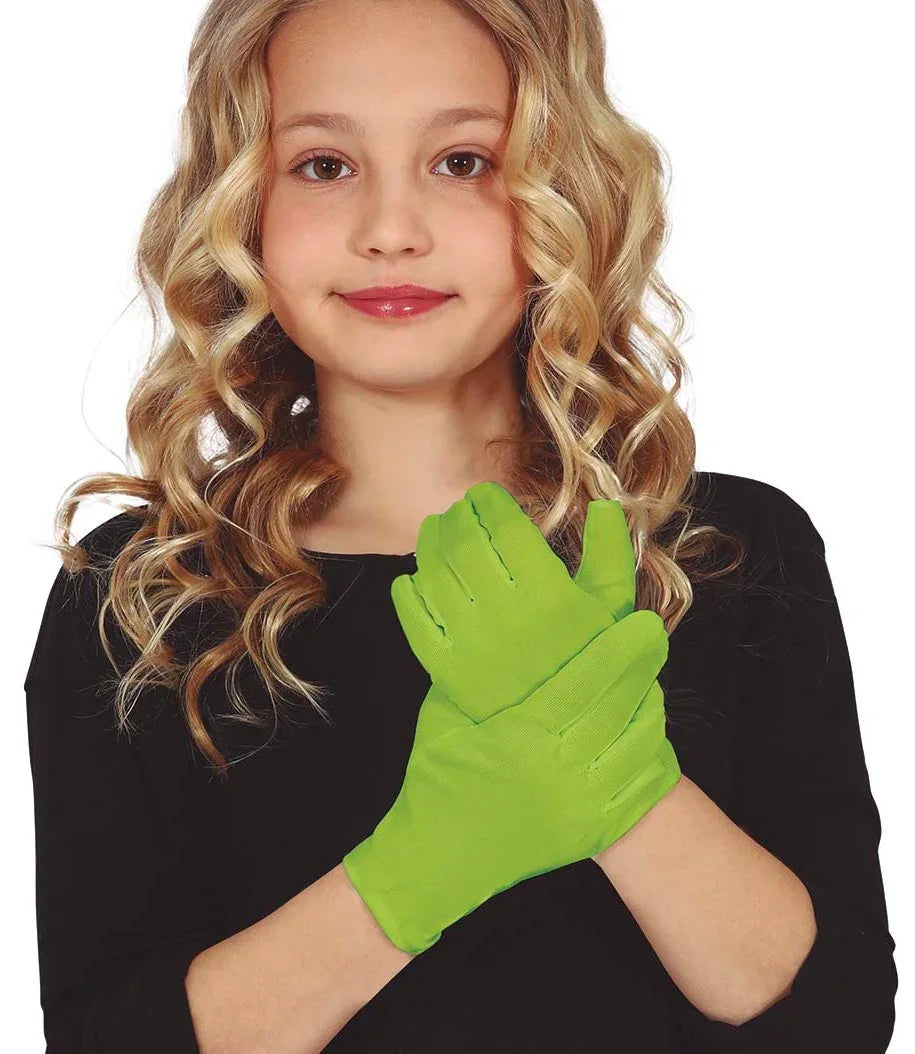 Guantes Verde Lima Infantiles Guantes Guirca