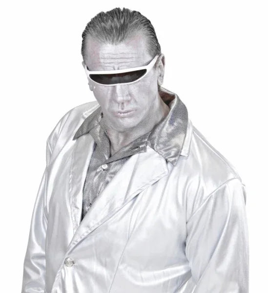 Gafas Ciberpunk Blancas COMPLEMENTOS Widmann