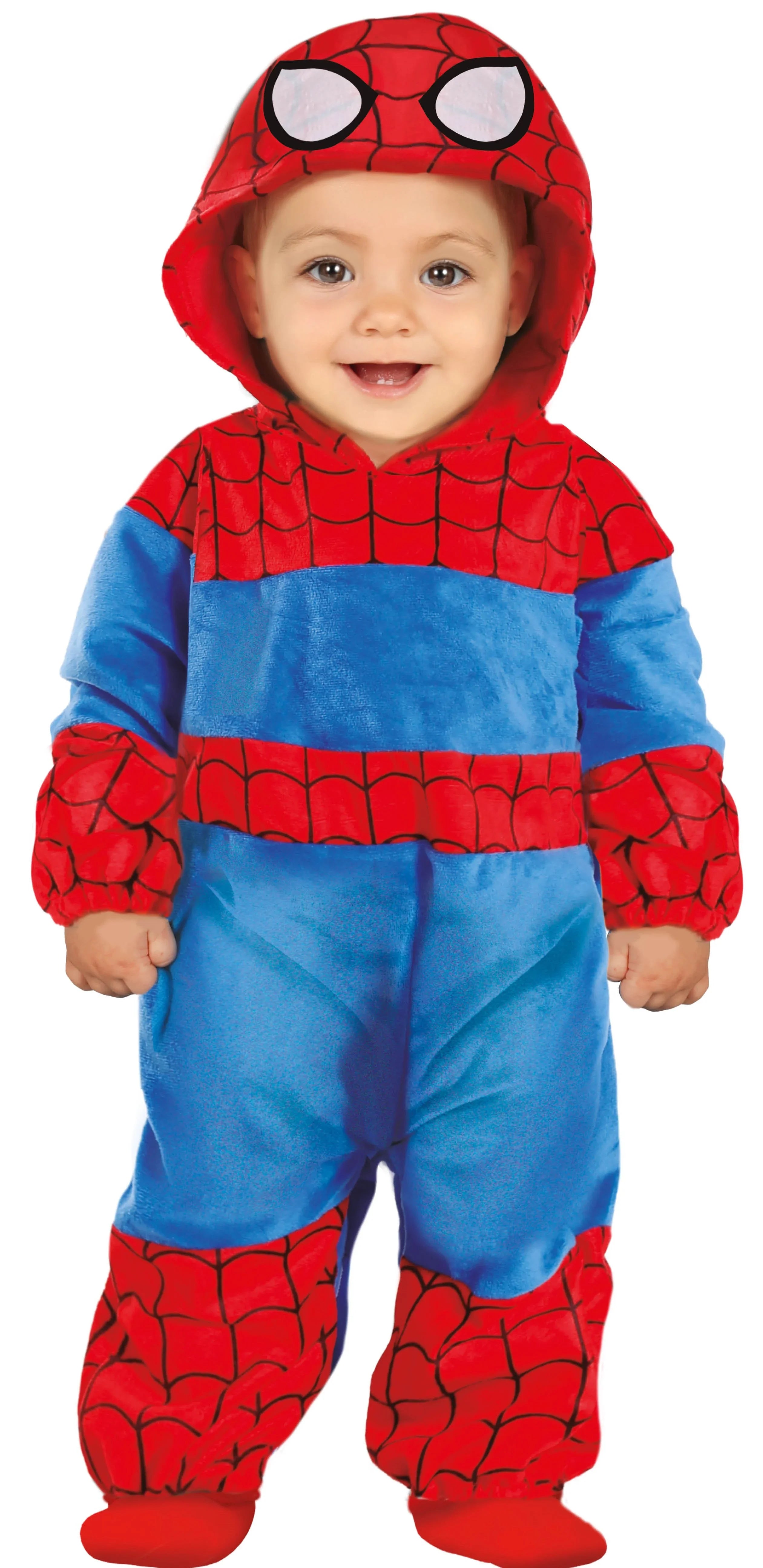 Disfraz de Spiderman de Peluche para Bebé Spiderman Guirca