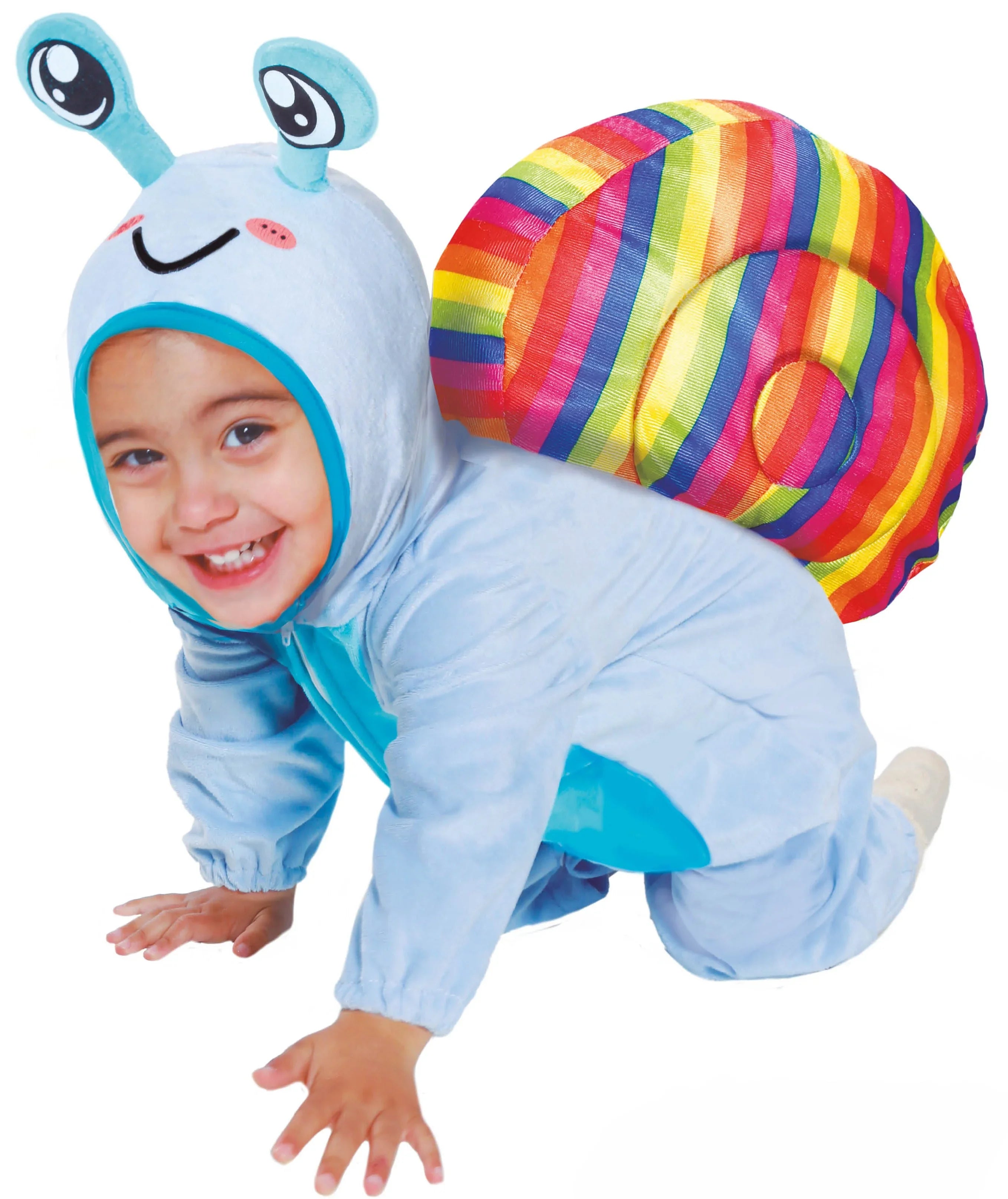 Disfraz de Caracol Arcoíris de Peluche para Bebé Animales Infantiles Guirca