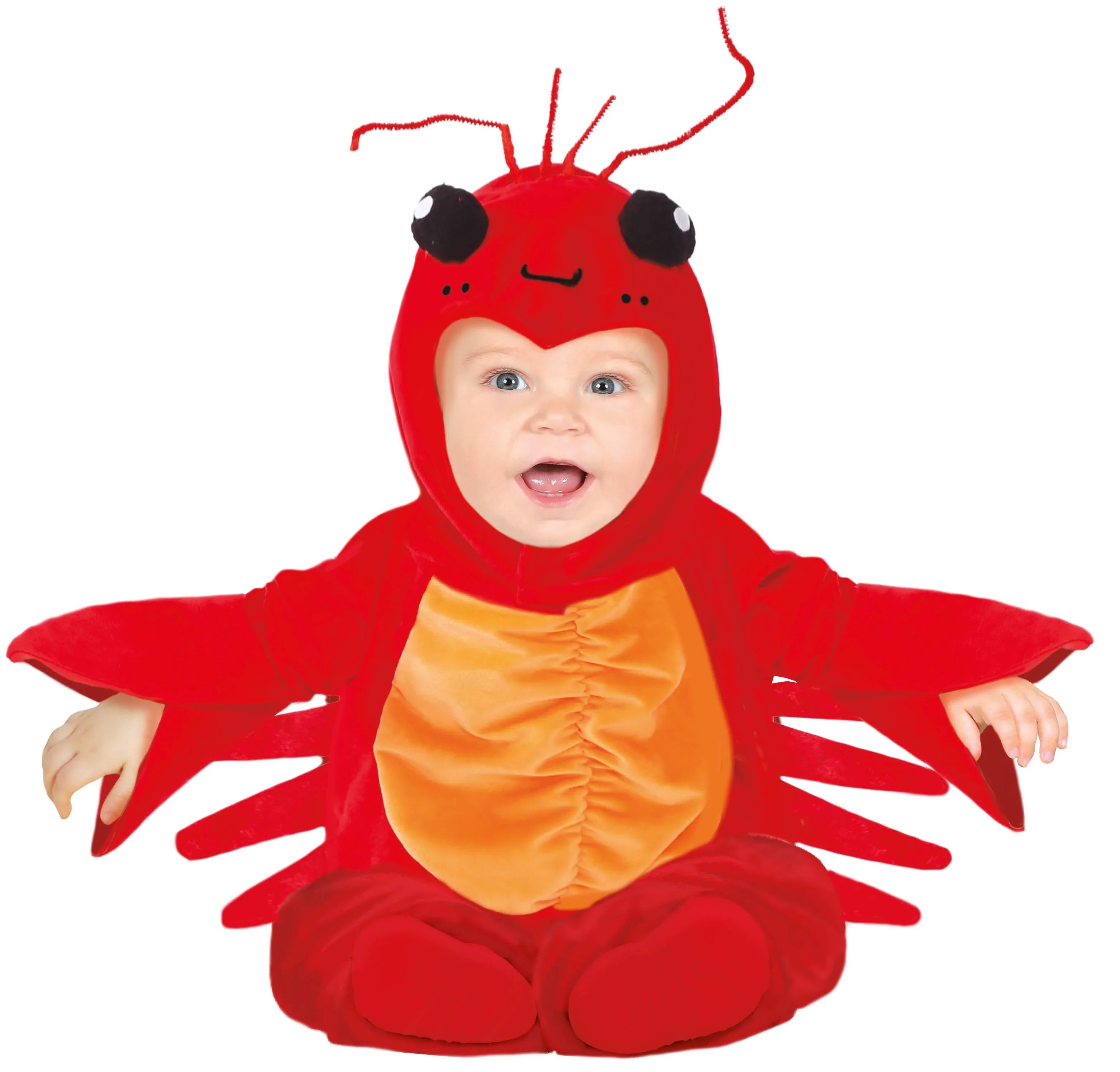 Disfraz de Langosta Marina de Peluche para Bebé Cangrejo, Langosta y Gamba Guirca
