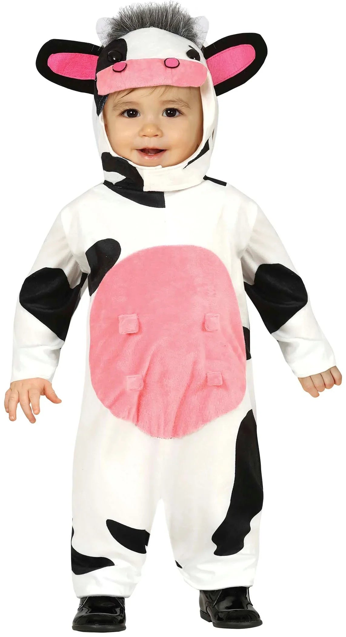 Disfraz de Vaca Manchitas de Peluche para Bebé Vaca y Toro Guirca