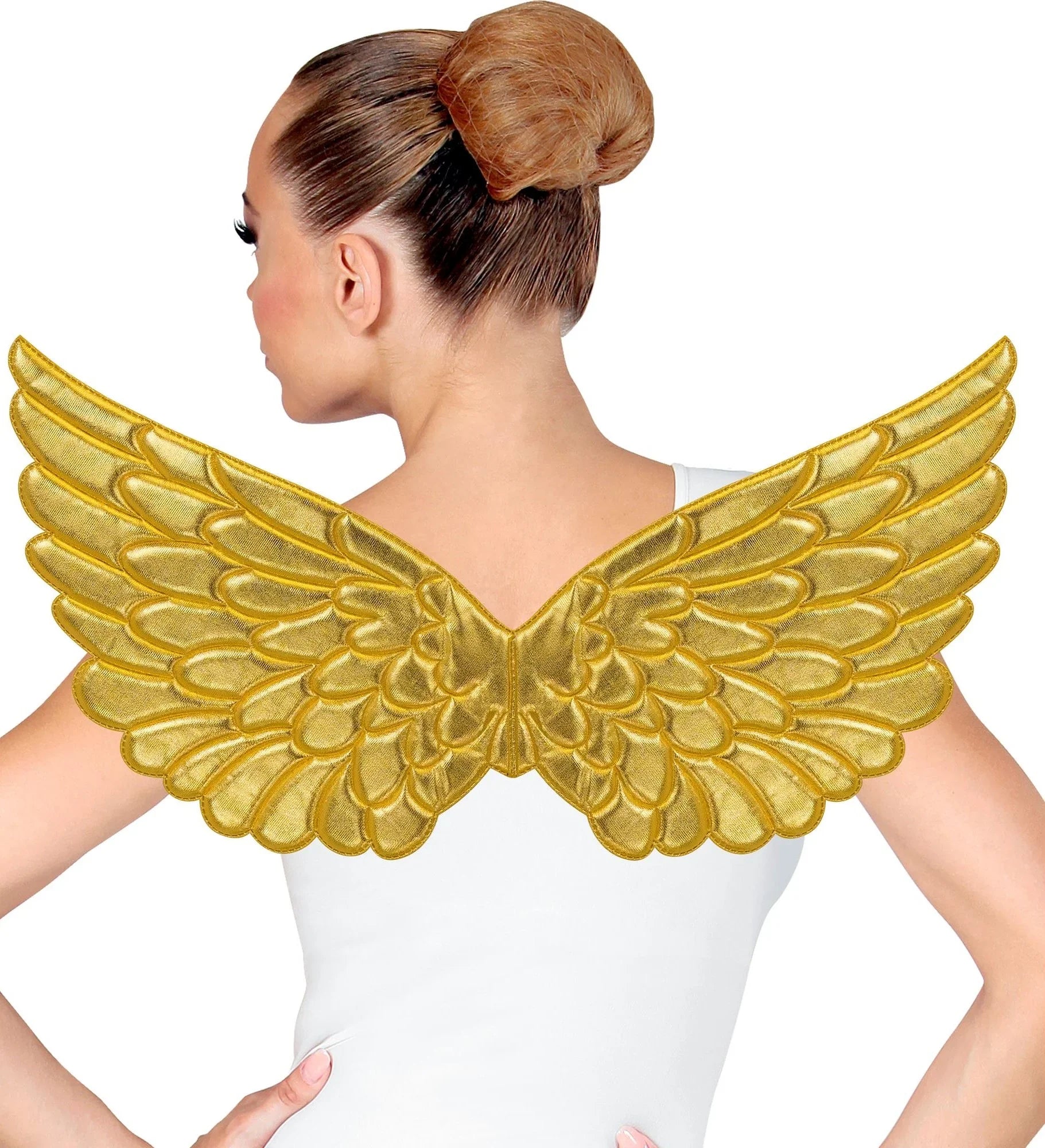 Alas de Ángel Doradas de Tejido Acolchado Alas Widmann