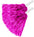 Set de Pompones Metalizados en Colores Pompones Widmann Rosa