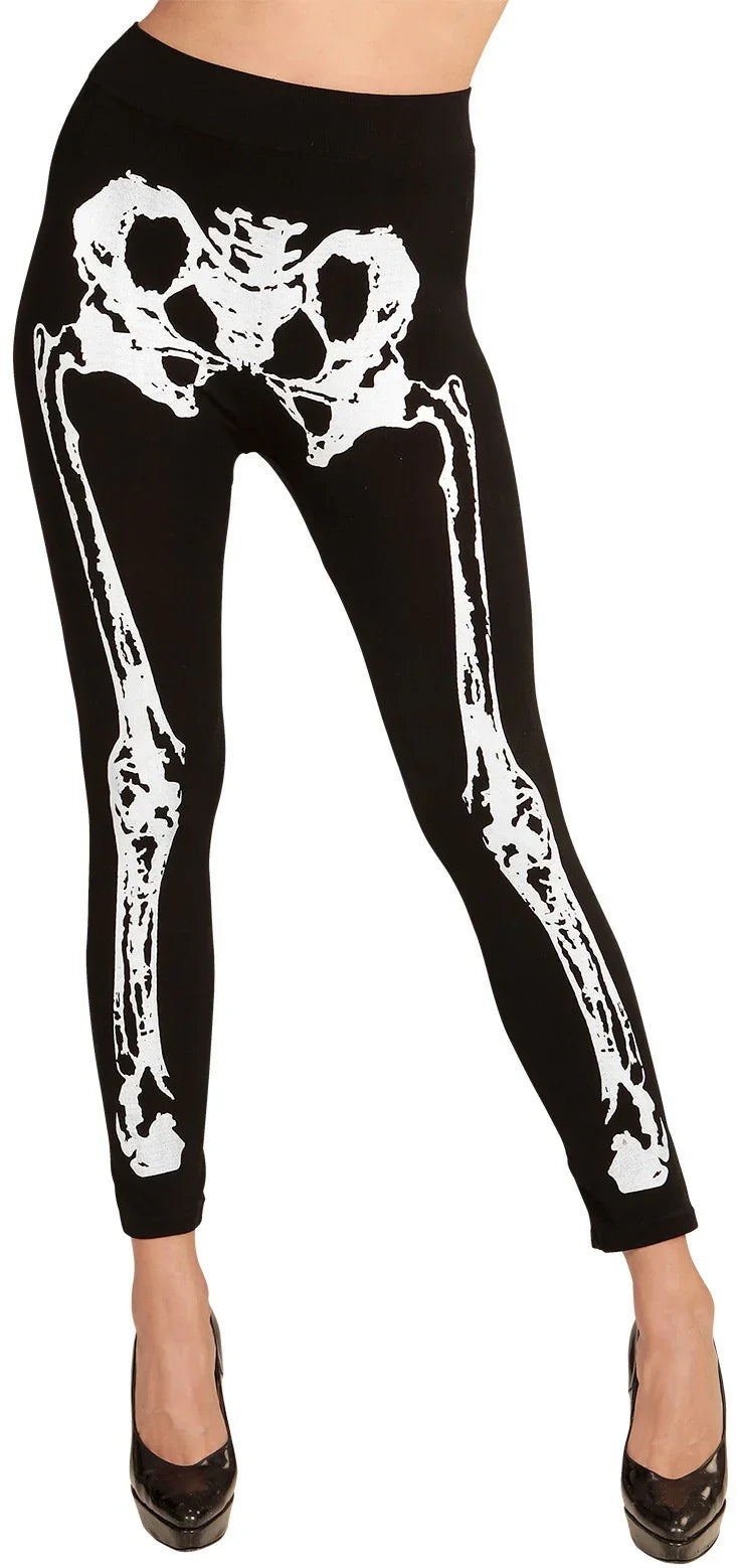 Leggings de Esqueleto para Mujer Esqueletos Widmann