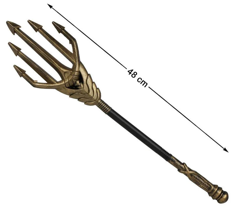 Tridente de Aquaman 48cm Armas Atosa