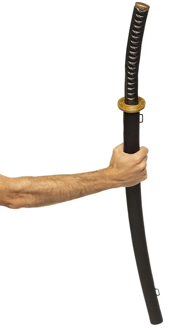 Espada Ninja Negra con Funda de 103cm Armas Atosa