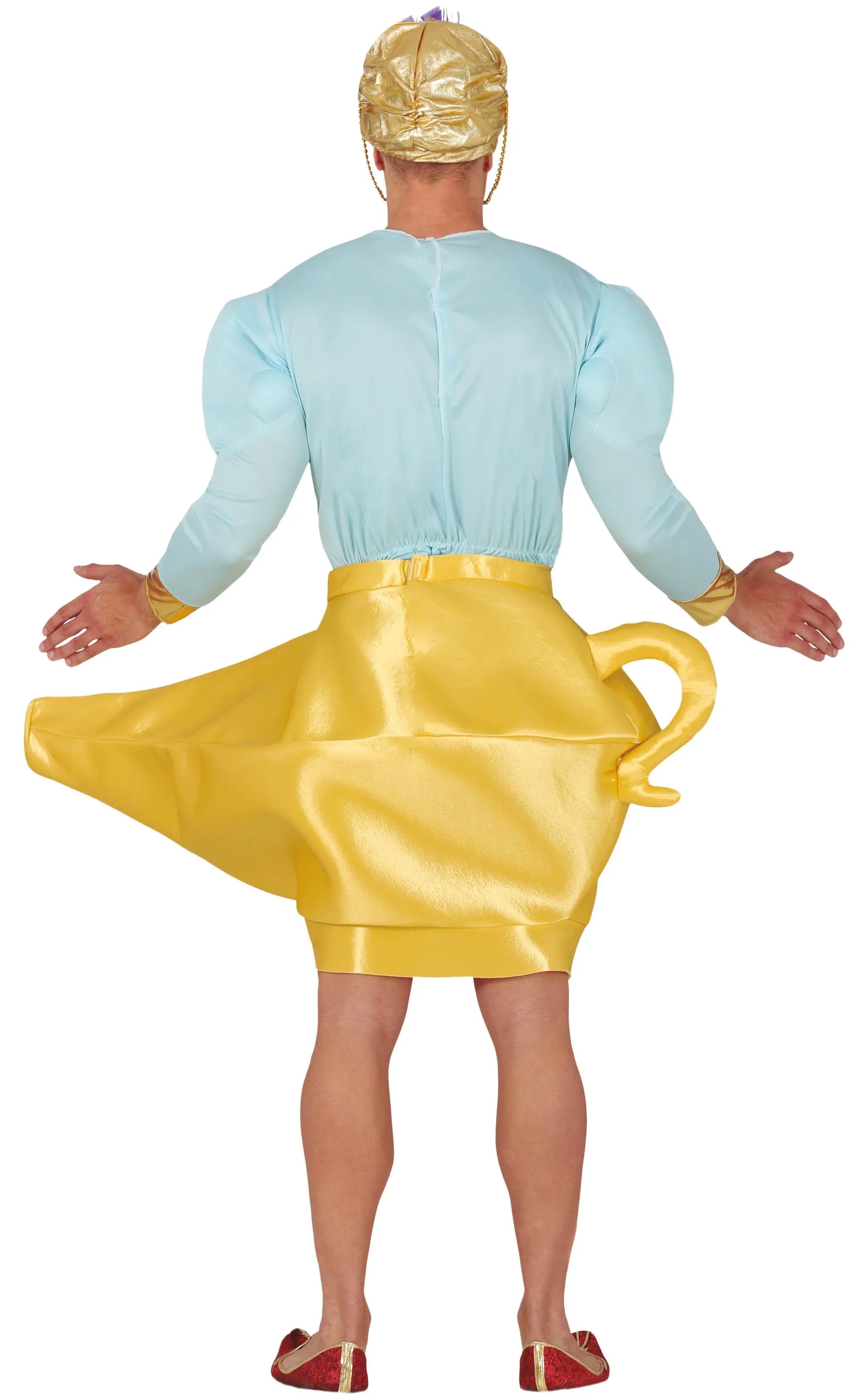 Disfraz de Genio con Lámpara Mágica para Adulto Genio de la Lámpara Guirca