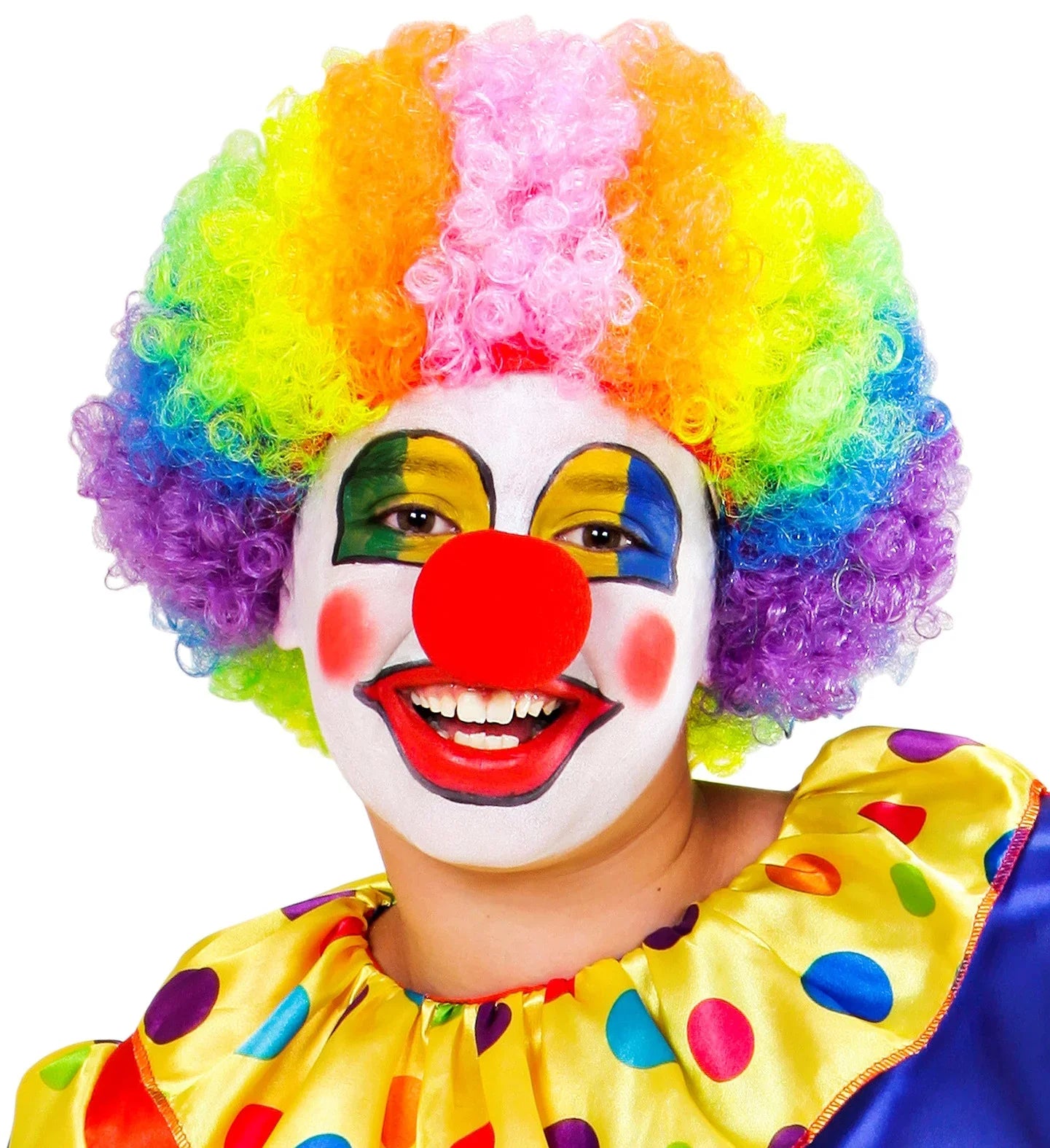 Set de Maquillaje de Payaso Colorido Kits de Maquillaje Widmann