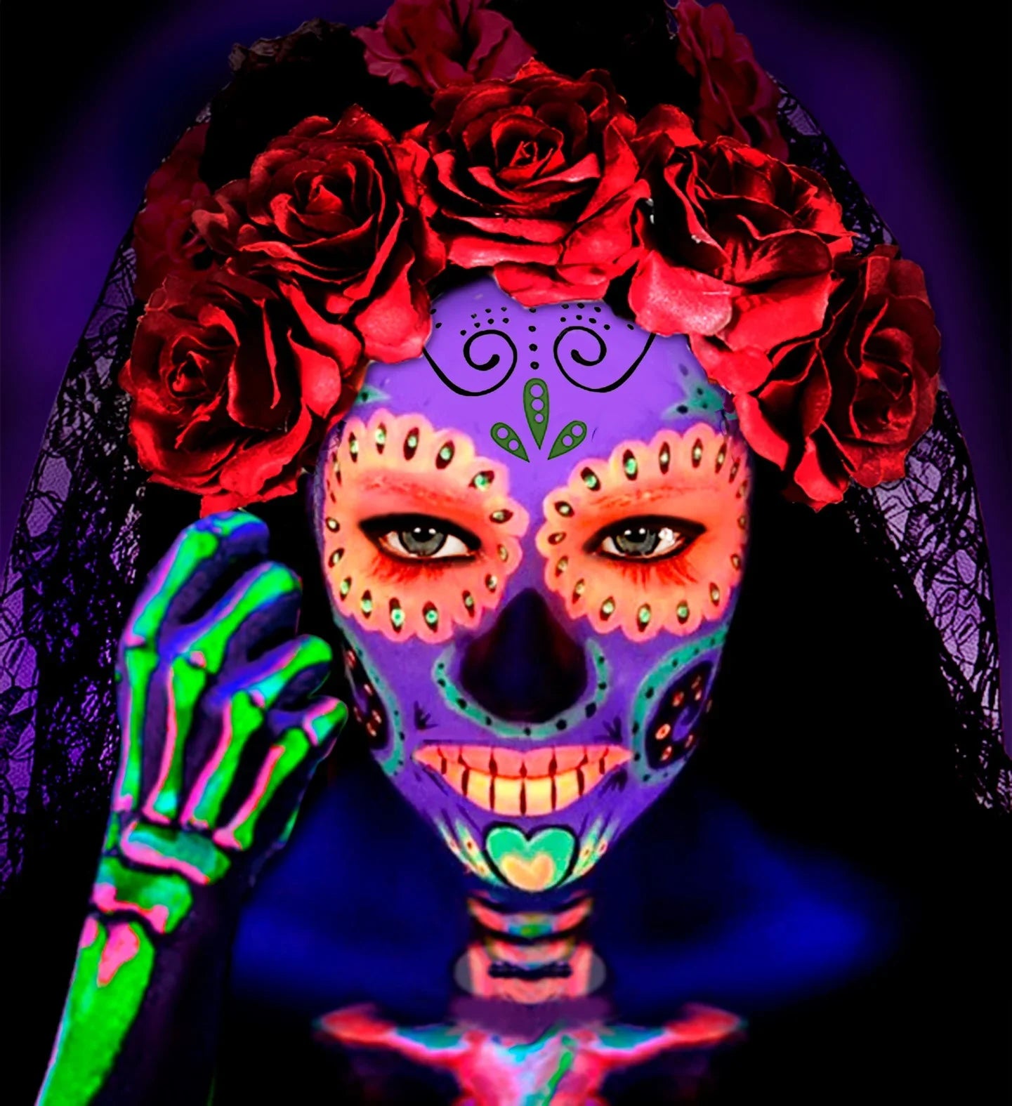 Set de 5 Lápices en Colores Neón UV Lápices Widmann