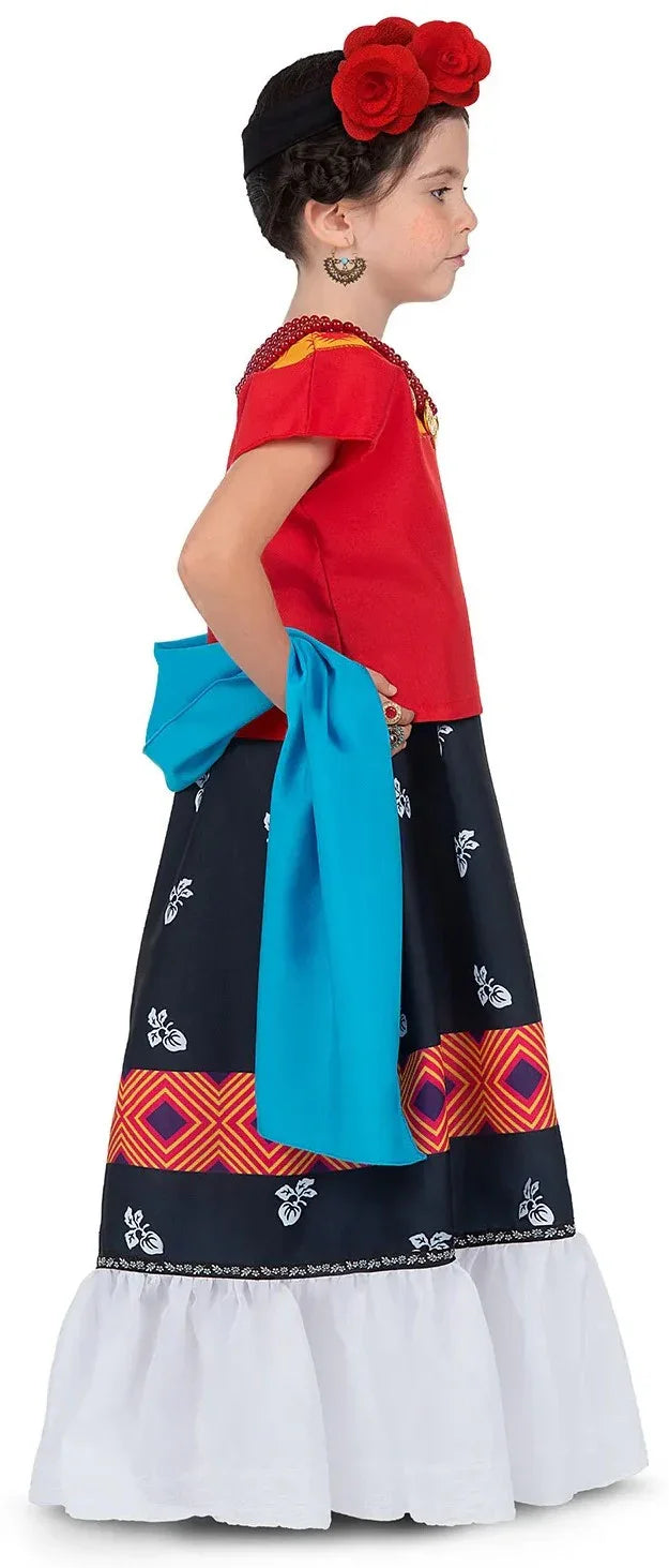 Disfraz de Frida Kahlo para Niña Frida Kahlo Viving