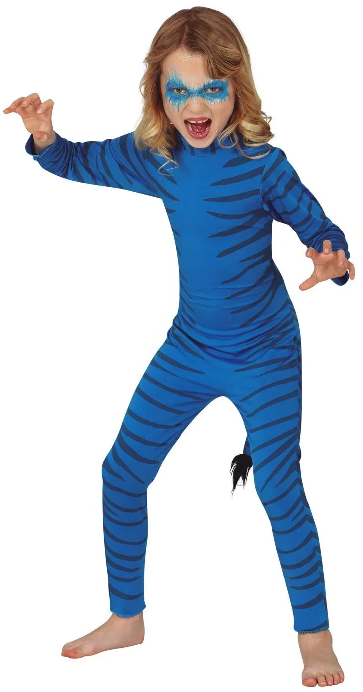 Disfraz de Avatar Azul Infantil Avatar Guirca