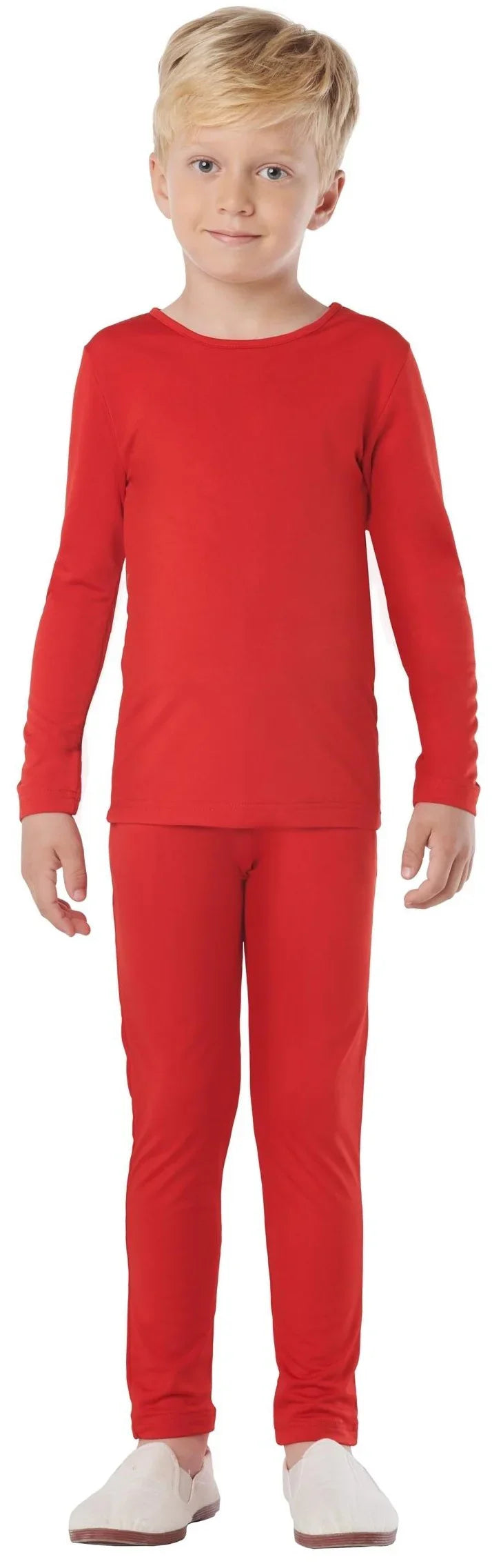 Malla Roja en Dos Piezas Infantil Mallas y Maillots Kimokawaii