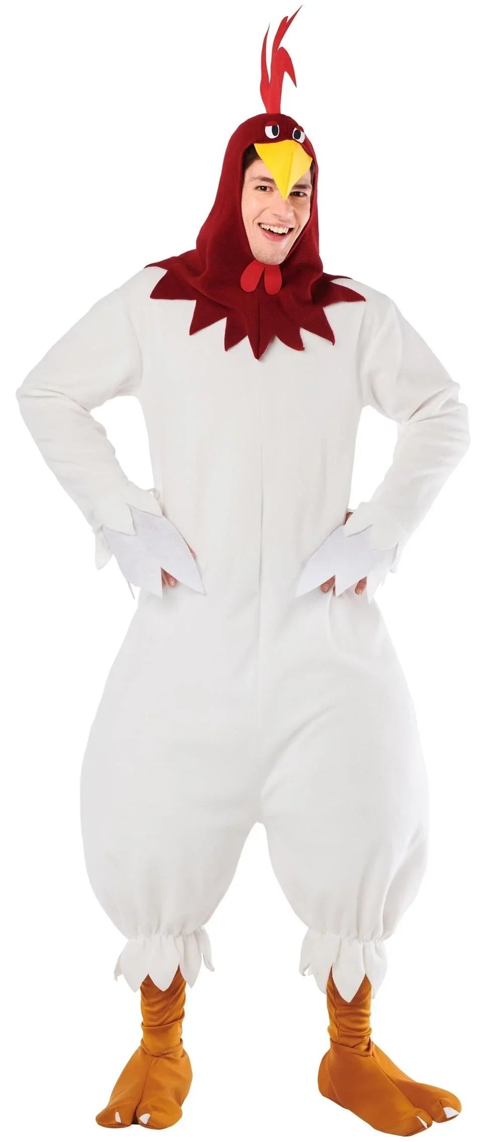 Disfraz de Gallo Claudio para Adulto Pollo y Gallina Kimokawaii