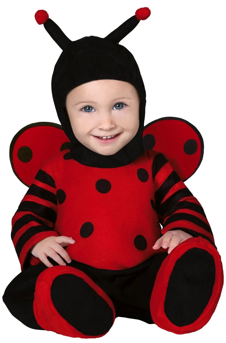 Disfraz de Mariquita con Alas para Bebé Mariquita Guirca