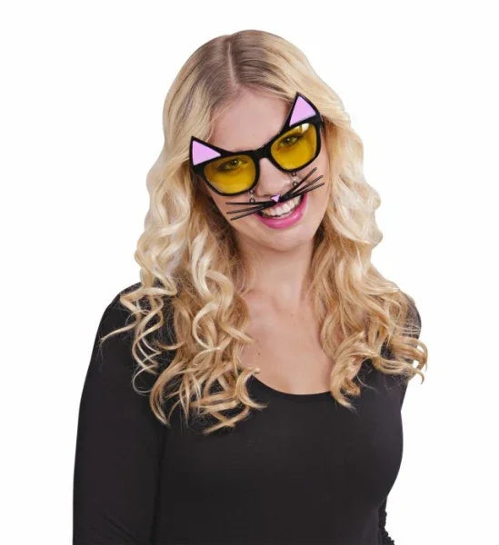 Gafas de Gato con bigote COMPLEMENTOS Widmann