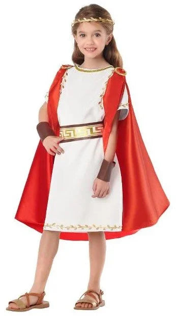 Disfraz de Emperador Romano con Capa Infantil Romanos Infantiles Kimokawaii