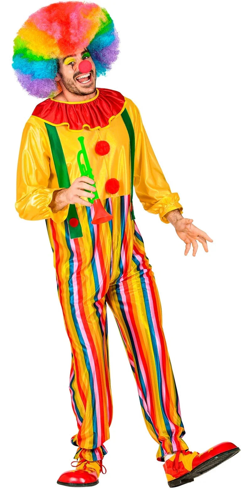 Disfraz de Payaso Alegre para Adulto Adultos Widmann
