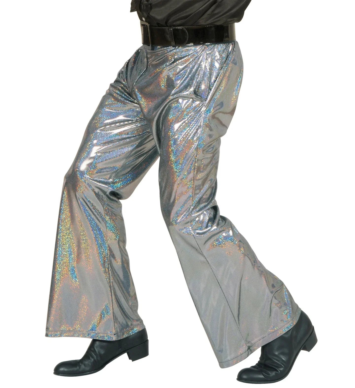 Pantalones Disco plateados COMPLEMENTOS Widmann