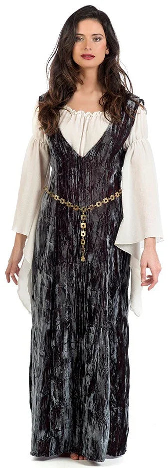 Disfraz de Reina Medieval Azul Premium para Mujer Reyes y Reinas Medievales Limit Sport