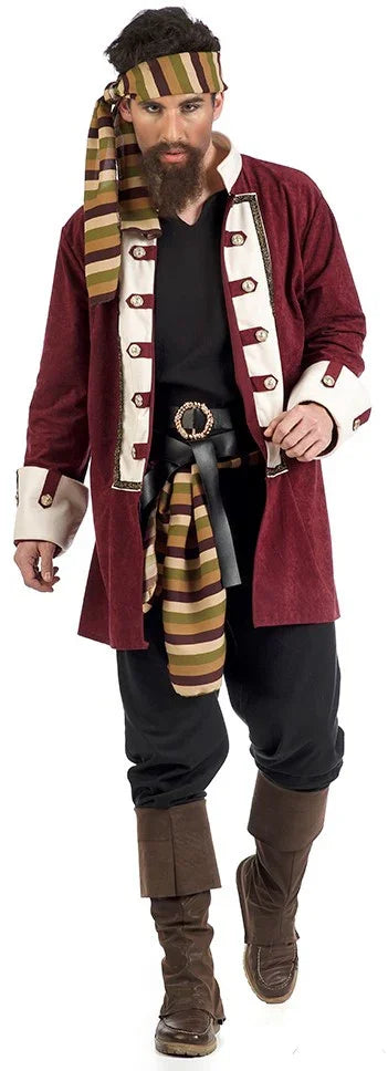 Disfraz de Corsario Pirata Premium para Hombre Piratas Limit Sport