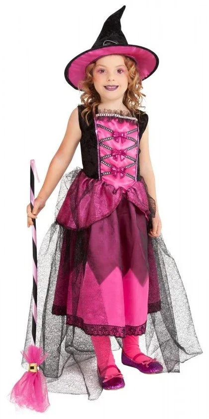 Escoba de Bruja Rosa Escobas Rubies