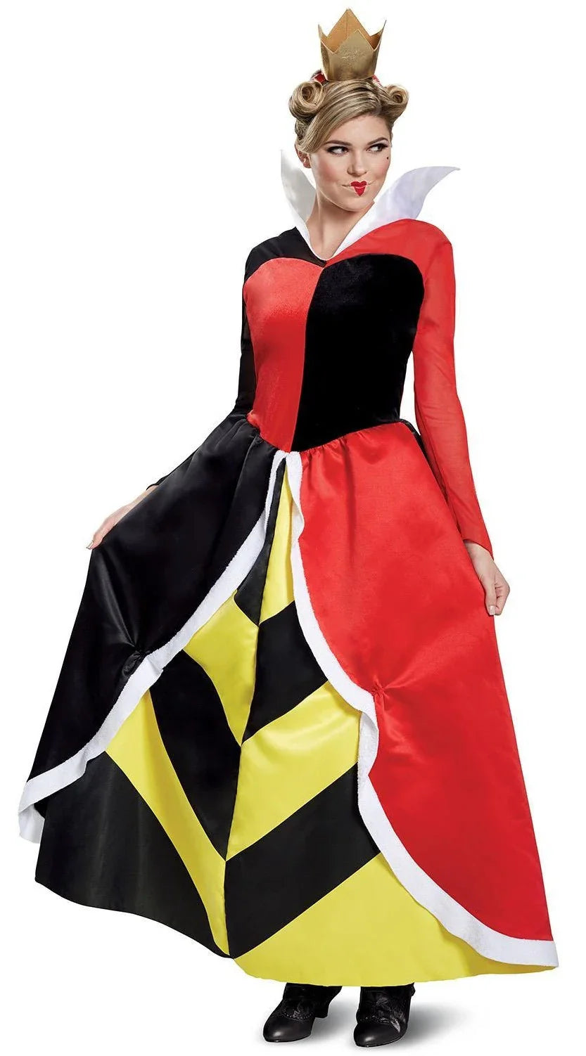 Disfraz de Reina de Corazones Disney para Mujer Reina de Corazones Smiffys