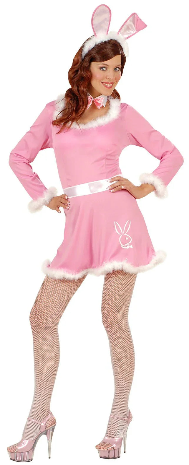 Disfraz de Conejita Playboy Rosa para Mujer Despedidas Widmann