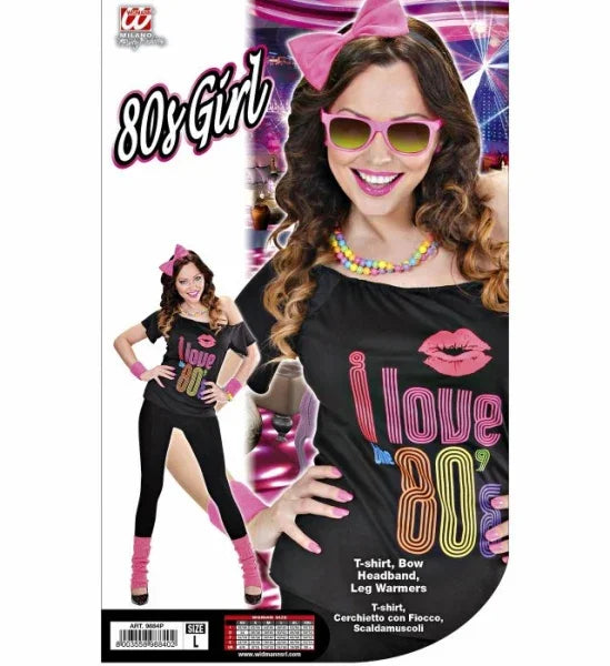 Disfraz de Mujer de los 80s Disfraces Baratos Widmann