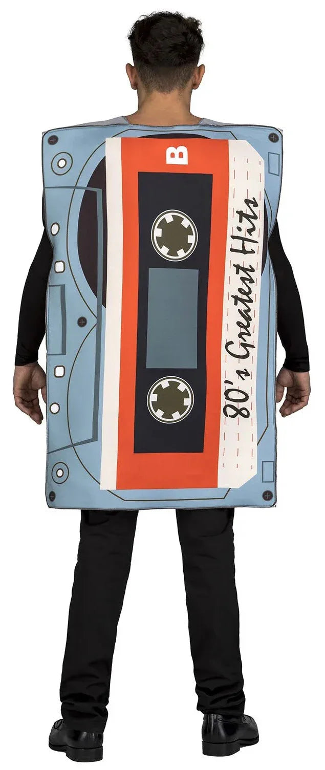 Disfraz de Cassette Grandes Éxitos Años 80 para Adulto Años 80 Viving