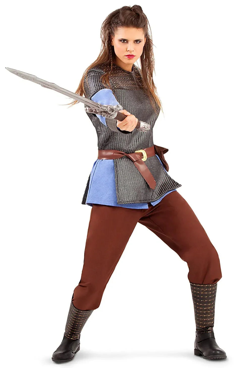 Disfraz de Escudera Vikinga Lagertha para Mujer Vikingos Viving