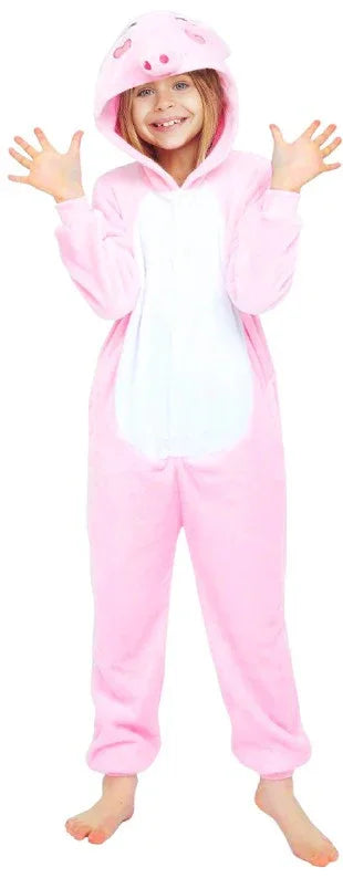 Disfraz de Cerdo de Peluche para Niños Animales Infantiles Partilandia