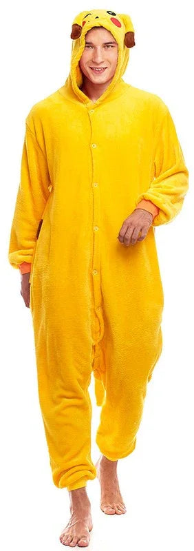 Disfraz de Pikachu de Peluche para Adulto Pokemon Partilandia