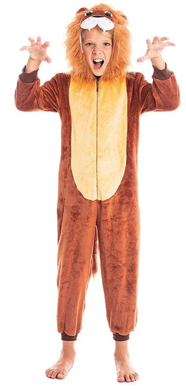 Disfraz de León de Peluche Infantil León Partilandia