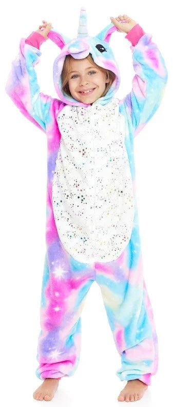 Disfraz de Unicornio Pijama de Peluche Infantil Unicornio Partilandia